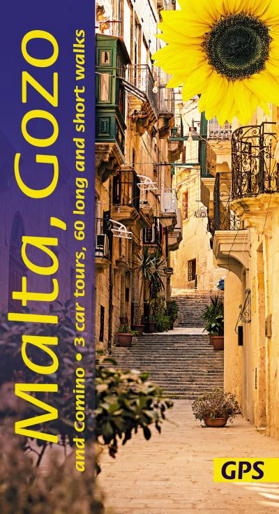 Cover for Douglas Lockhart · Malta, Gozo and Camino Sunflower Walking Guide: 60 long and short walks with detailed maps and GPS; 3 car tours with pull-out map - Sunflower Guides (Paperback Book) [8 Revised edition] (2022)