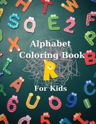 Cover for Olivia Warner · Alphabet Coloring Book for Kids (Paperback Book) (2021)