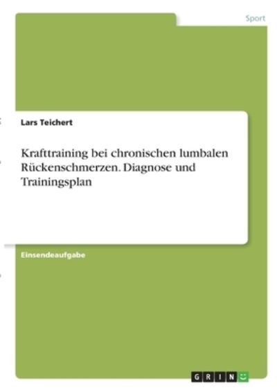 Cover for Teichert · Krafttraining bei chronischen (Buch)