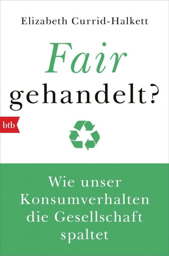 Cover for Currid-Halkett · Fair gehandelt? (Bok)