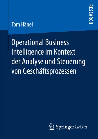 Cover for Hänel · Operational Business Intelligence (Book) (2016)