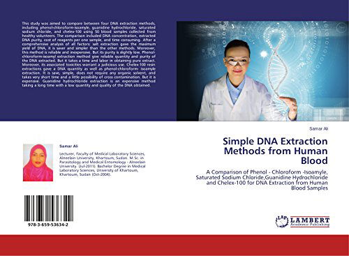 Cover for Ali Samar · Simple Dna Extraction Methods from Human Blood (Paperback Book) (2014)