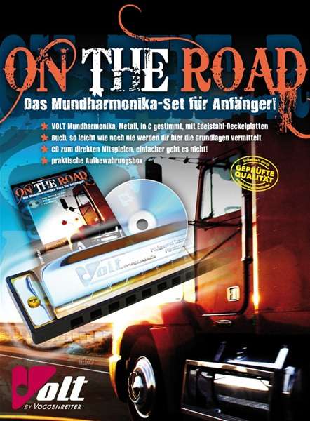 Cover for Dieter Kropp · On the Road,Mundharmonika-Set.834 (Bog)