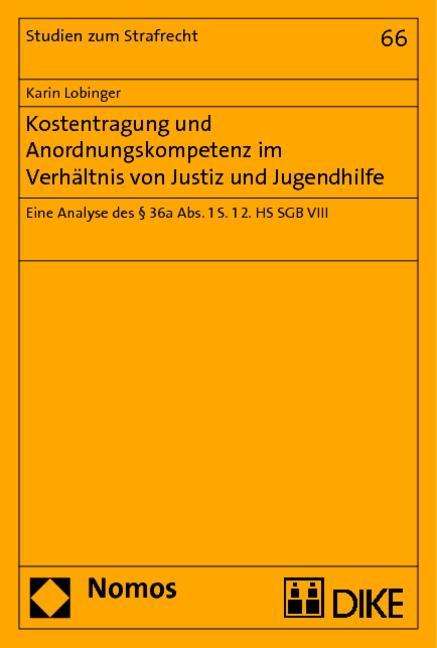 Cover for Lobinger · Kostentragung und Anordnungsko (Book)