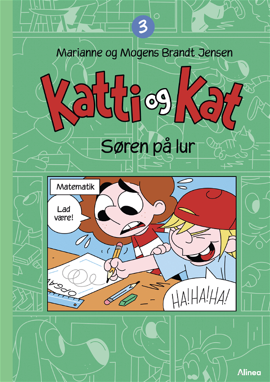 Cover for Marianne Brandt Jensen; Mogens Brandt Jensen · Læseklub: Katti og Kat 3, Grøn Læseklub (Gebundesens Buch) [1. Ausgabe] (2023)