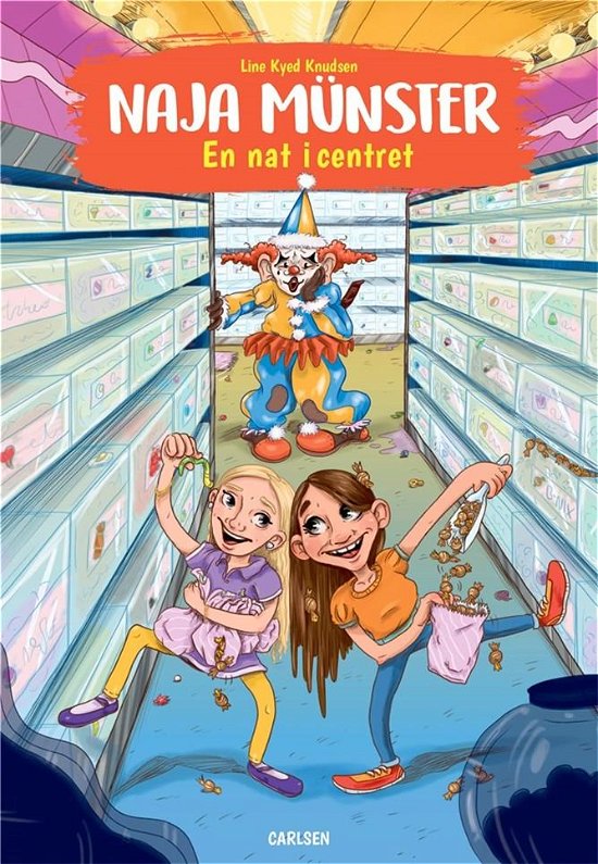Cover for Line Kyed Knudsen · Naja Münster: Naja Münster (7) - En nat i centret (Bound Book) [1st edition] (2022)