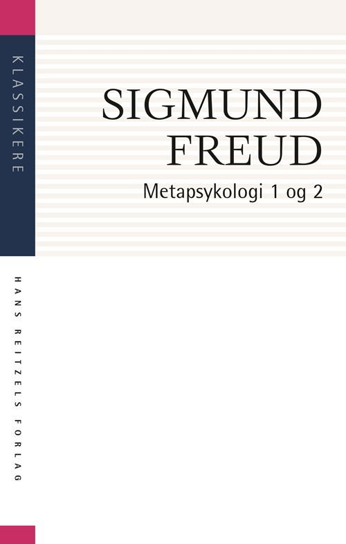 Cover for Sigmund Freud · Klassikere: Metapsykologi 1-2 (Sewn Spine Book) [3e édition] (2021)