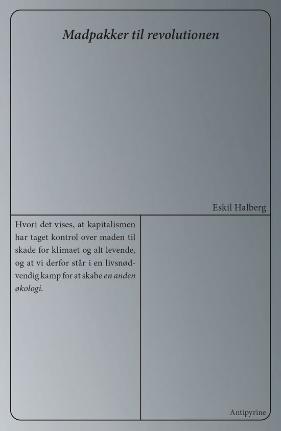 Madpakker til revolutionen - Eskil Halberg - Books - Antipyrine - 9788775840342 - January 25, 2024