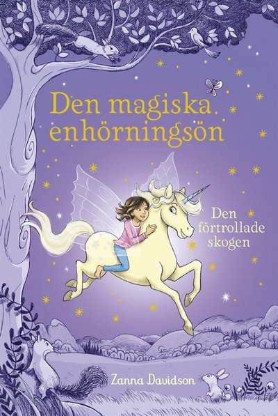 Cover for Zanna Davidson · Den magiska enhörningsön: Den förtrollade skogen (PDF) (2018)