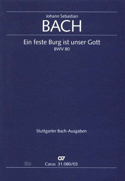 Cover for Bach · Ein feste Burg ist unser Gott (BWV (Book)
