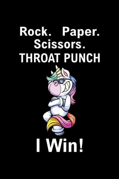 Cover for Trendy Zero · Rock Paper Scissors Throat Punch I Win! (Paperback Book) (2020)