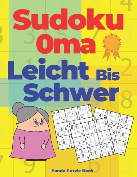 Cover for Panda Puzzle Book · Sudoku Oma Leicht Bis Schwer (Pocketbok) (2020)