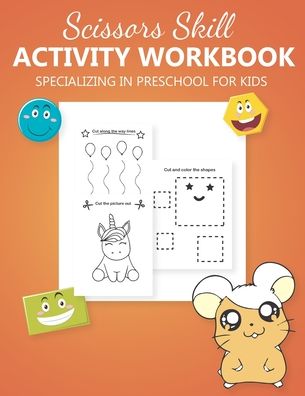 Cover for Modern Kidzy Print · Scissors Skill Activity Workbook Specializing In Preschool for kids (Paperback Book) (2020)