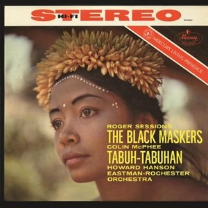 Cover for Sessions / Mcphee · Black Maskers / Tabu-Tabuhan (LP) (2022)