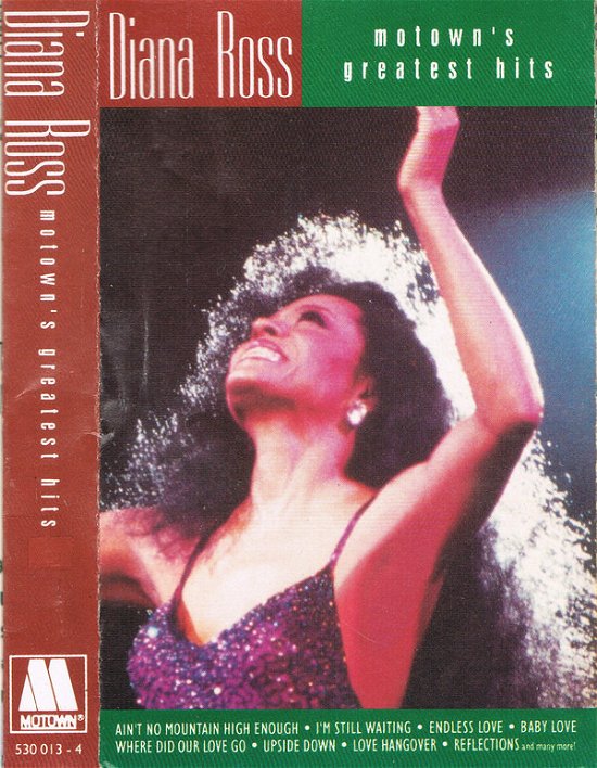 Cover for Diana Ross  · Motown'S Greatest Hits (Kassett)