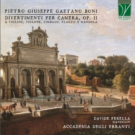 Cover for Accademia Degli Erranti / Ferella, Davide · Boni: Divertimenti Per Camera Op. Ii (CD) (2022)