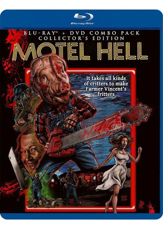 Cover for Blu-ray · Motel Hell (Blu-ray/DVD) (2014)