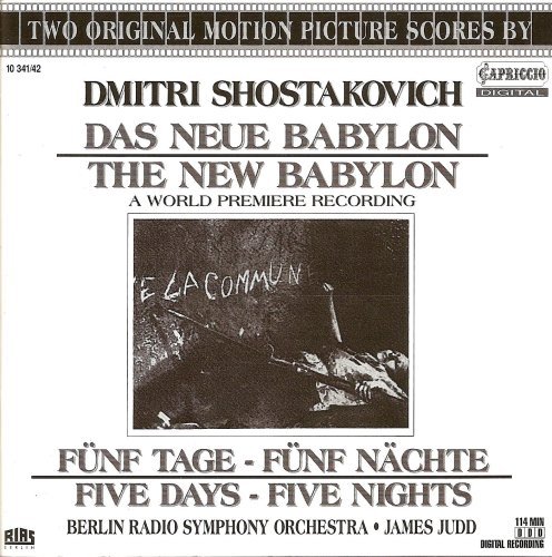 Cover for Shostakovich · Film Scores (CD) (1996)