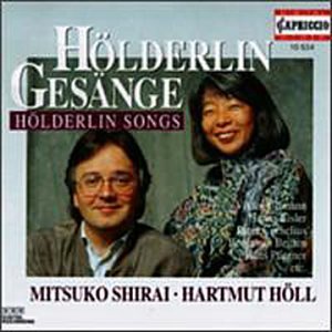 Cover for Shirai,Mitsuko / Höll,Hartmut · * Hoelderlin Gesänge (CD) (2000)