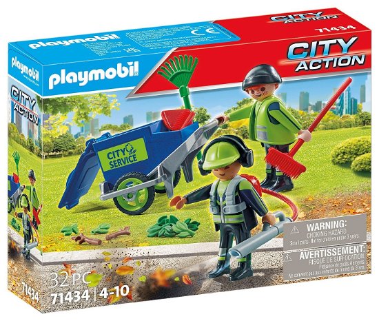 Cover for Playmobil · Figures Set Street Cleaning (71434) (Leketøy)