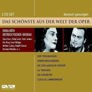 Cover for L Die Favoritin Der Troubadour · La Traviata / Der Troubadour / Die Favoritin (CD) (2020)