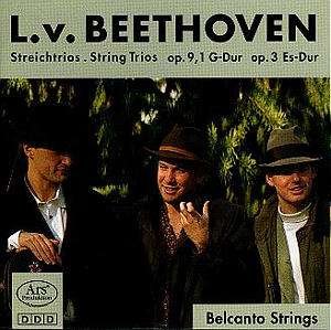 String Trios - L. V. Beethoven - Musikk - ARS PRODUKTION - 4011407973343 - 22. mai 1995