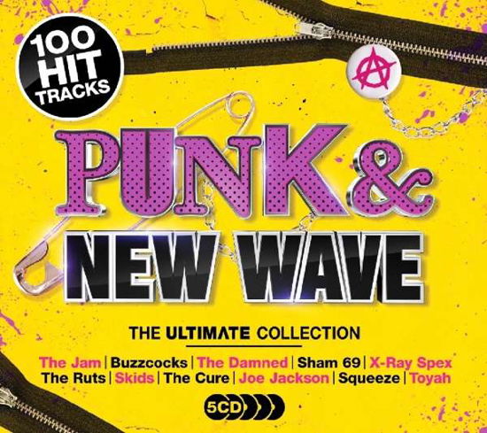 Cover for Various - Ultimate Punk &amp; New Wave (CD) (2018)