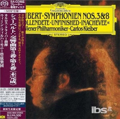 Cover for Carlos Kleiber · Schubert: Symphonies Nos.3 &amp; 8 (CD) (2016)