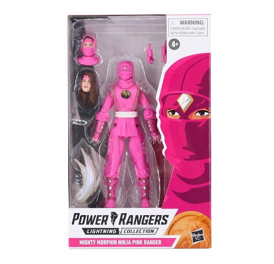 Cover for Power Rangers · Power Ranger Mighty Power Ninja Pink Ranger Lighting Collection Figure (MERCH)