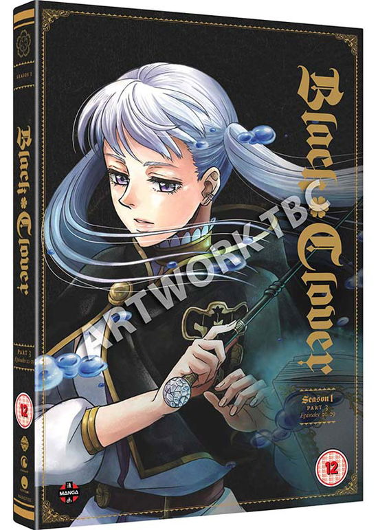 Cover for Black Clover: Season 1 - Part · Black Clover - Season 1 Part 3 (DVD) (2019)