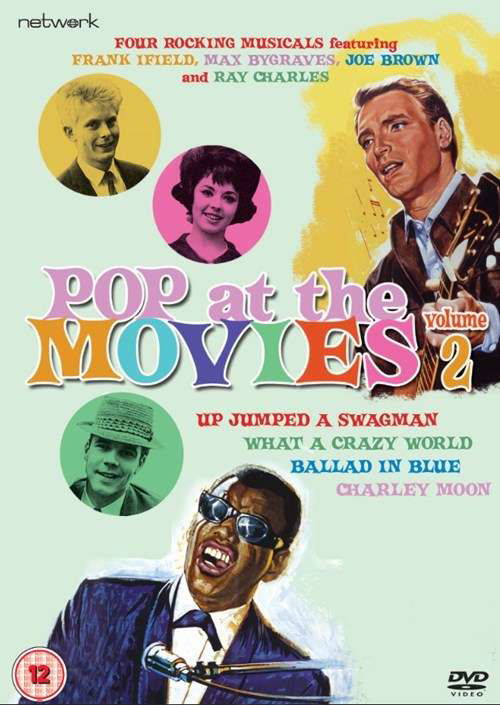 Cover for Pop at the Movies 2 · Up Jumped A Swagman / Charley Moon / What A Crazy World / Ballad In Blue (DVD) (2018)