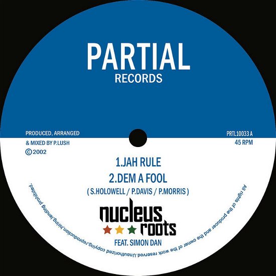 Cover for Nucleus Roots Feat. Simon Dan · Jah Rule (LP) (2023)