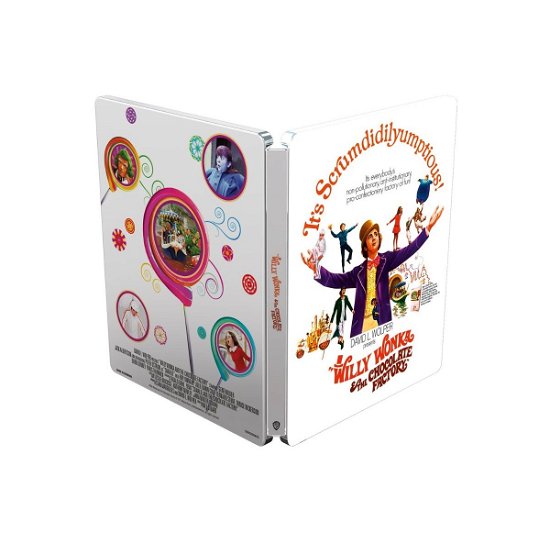 Cover for Mel Stuart · Willy Wonka and The Chocolate Factory Limited Edition Steelbook (4K Ultra HD) (2023)
