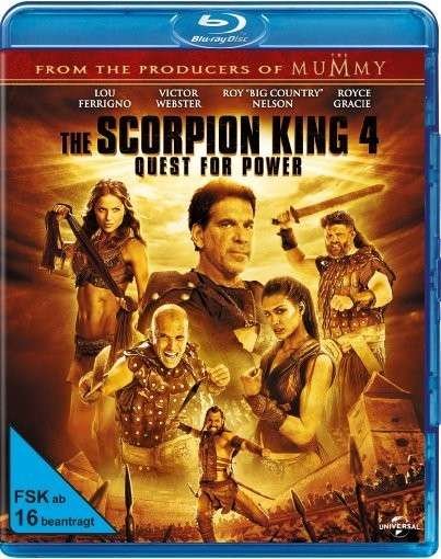 Cover for Royce Gracie,victor Webster,eve Torres · The Scorpion King 4-der Verlorene Thron (Blu-ray) (2015)