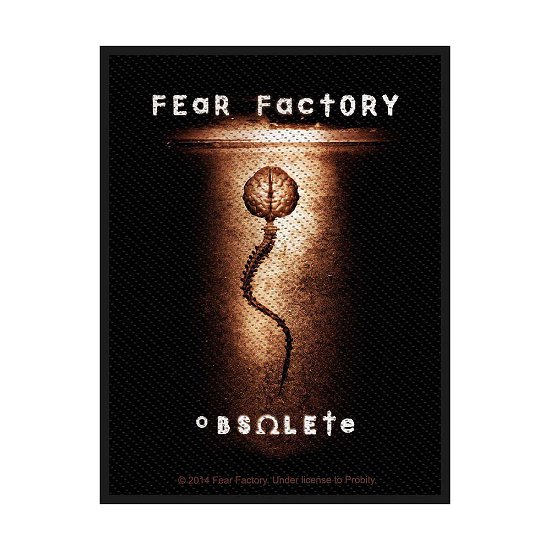 Obsolete (Toppa) - Fear Factory - Merchandise - PHM - 5055339750343 - 19. august 2019
