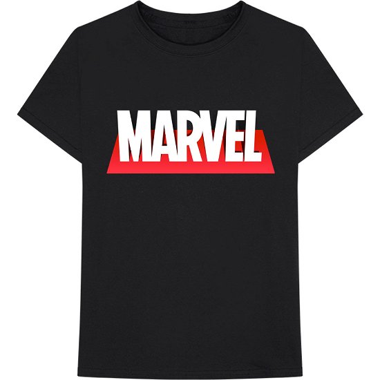 Cover for Marvel Comics · Marvel Comics Unisex T-Shirt: Out The Box Logo (T-shirt) [size L] [Black - Unisex edition]