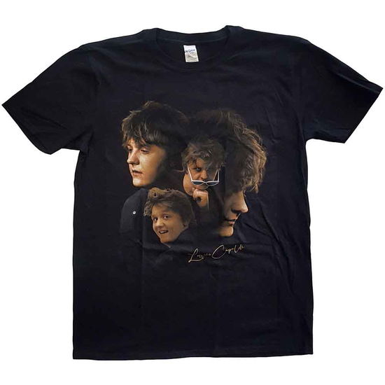 Lewis Capaldi Unisex T-Shirt: Photo Montage (Black) - Lewis Capaldi - Merchandise -  - 5056368638343 - September 10, 2020