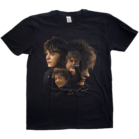 Cover for Lewis Capaldi · Lewis Capaldi Unisex T-Shirt: Photo Montage (T-shirt) [size S] [Black - Unisex edition]