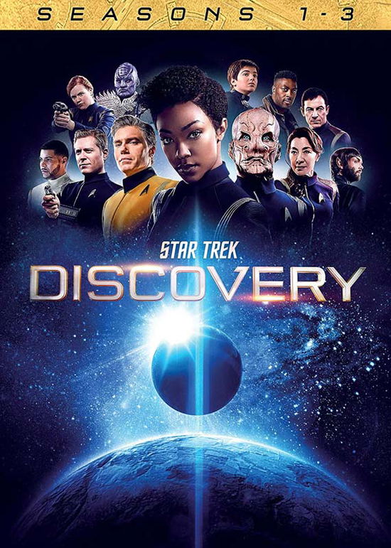 Star Trek - Discovery Seasons 1 to 3 - Fox - Elokuva - Paramount Pictures - 5056453202343 - maanantai 15. marraskuuta 2021