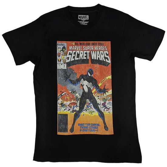 Marvel Comics Unisex T-Shirt: Spiderman Secret Wars - Marvel Comics - Produtos -  - 5056561097343 - 