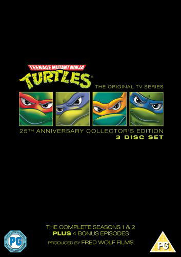 TMNT - Teenage Mutant Ninja Turtles Seasons 1 to 2 (1987-1988) - Teenage Mutant Ninja Turtles 25th - Películas - Lionsgate - 5060052417343 - 25 de mayo de 2009