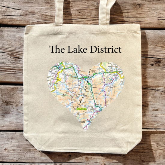 Cover for OS Map Premium Canvas Tote Bag - Lake District National Park (MERCH) (2025)