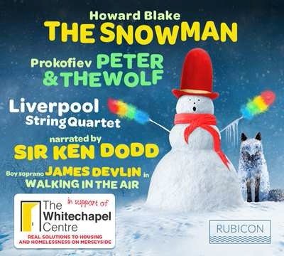 Cover for Liverpool String Quartet / Ken Dodd · Blake: The Snowman - Prokofiev: Peter &amp; The Wolf (CD) (2019)