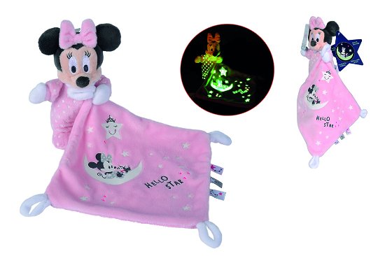 Disney Minnie Glow in the Dark Doudou Starry Knuffeldoek - Simba - Merchandise -  - 5400868010343 - 1 oktober 2021