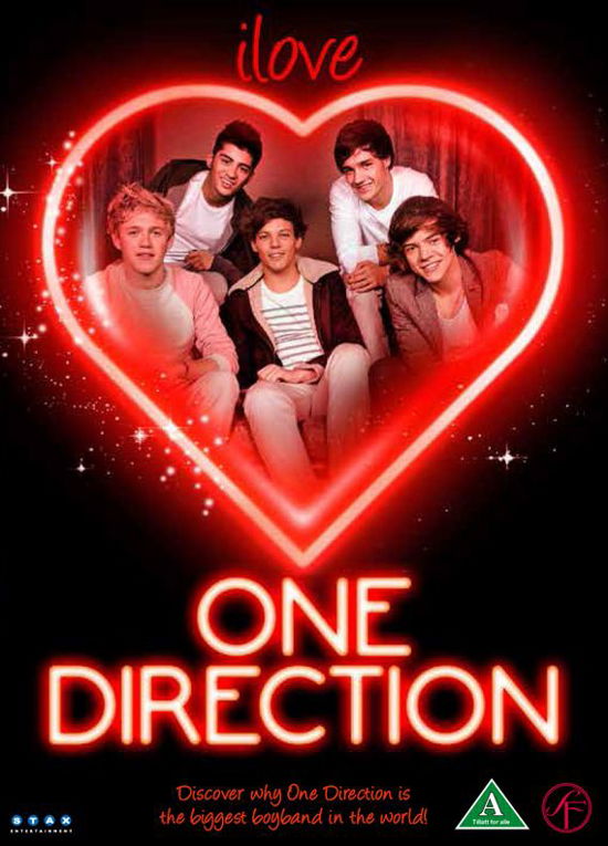 I Love One Direction - One Direction - Películas -  - 5706710150343 - 8 de agosto de 2013