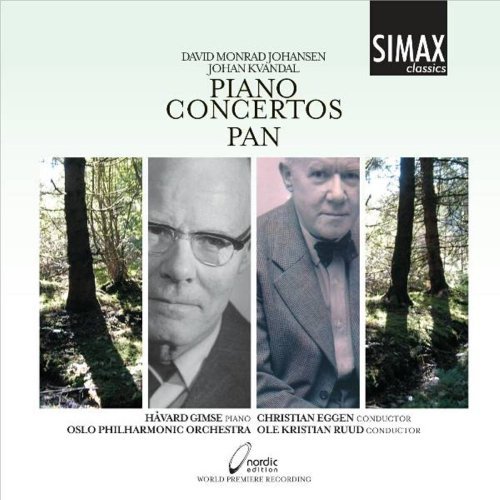 Cover for Kvandal / Johansen / Eggen / Gimse / Opo / Ruud · Piano Concertos / Pan (CD) (2008)