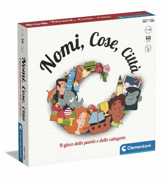 Cover for Clementoni · Clementoni Board Games Nomi, Cose, Citta (MERCH)