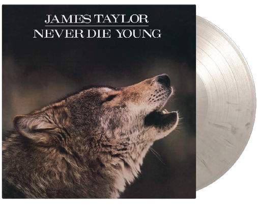 Cover for James Taylor · Never Die Young (LP) [Limited White &amp; Black Marbled edition] (2023)