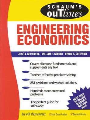 Schaums Outline of Engineering Economics - Jose Sepulveda - Libros - McGraw-Hill Education - Europe - 9780070238343 - 16 de agosto de 1984