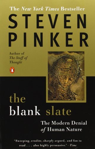 Cover for Steven Pinker · The Blank Slate: The Modern Denial of Human Nature (Paperback Bog) [Reprint edition] (2003)